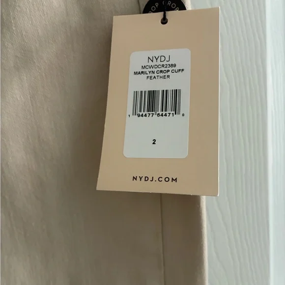 NYDJ Marilyn Crop Cuff NWT - Picture 10 of 12